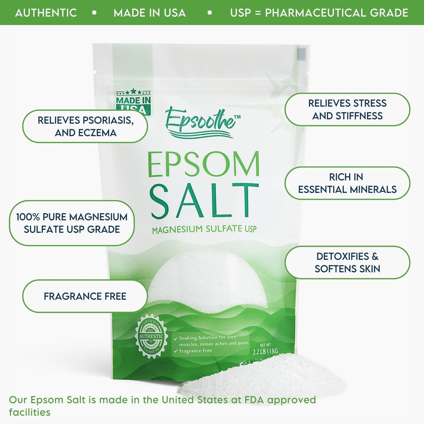 Epsoothe™ Epsom Salt